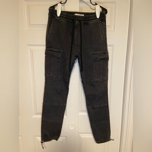 Men’s Black Pacsun Cargo Joggers